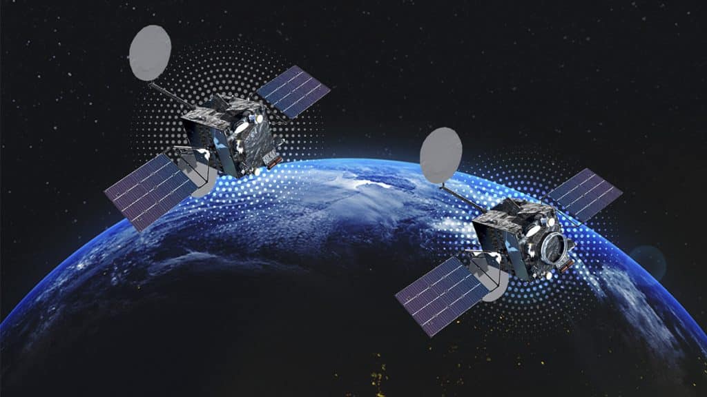 Galaxy 35 and Galaxy 36 satellites