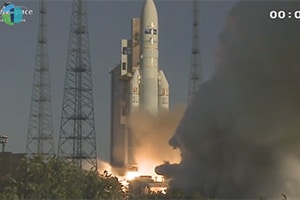 Intelsat 20 Satellite launch