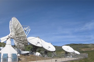 Intelsat teleport photo